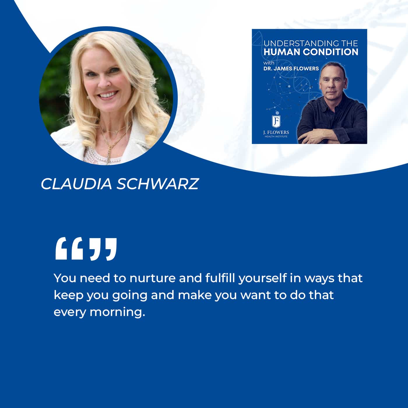 Understanding The Human Condition | Claudia Schwarz | J. Flowers